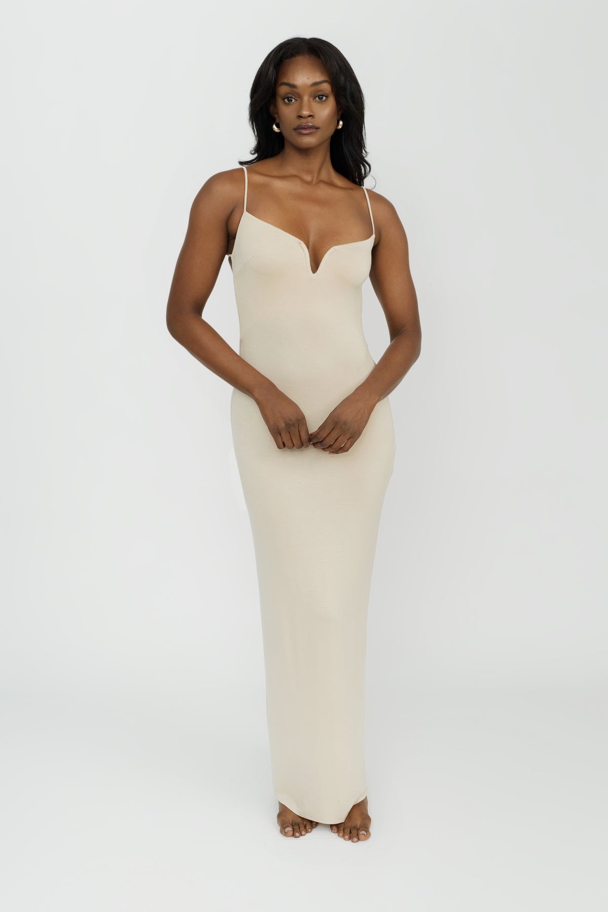 Stylish Koa Maxi Dress in Coconut - Perfect for Beach Vacations, Summer Outings & Boho Fashion