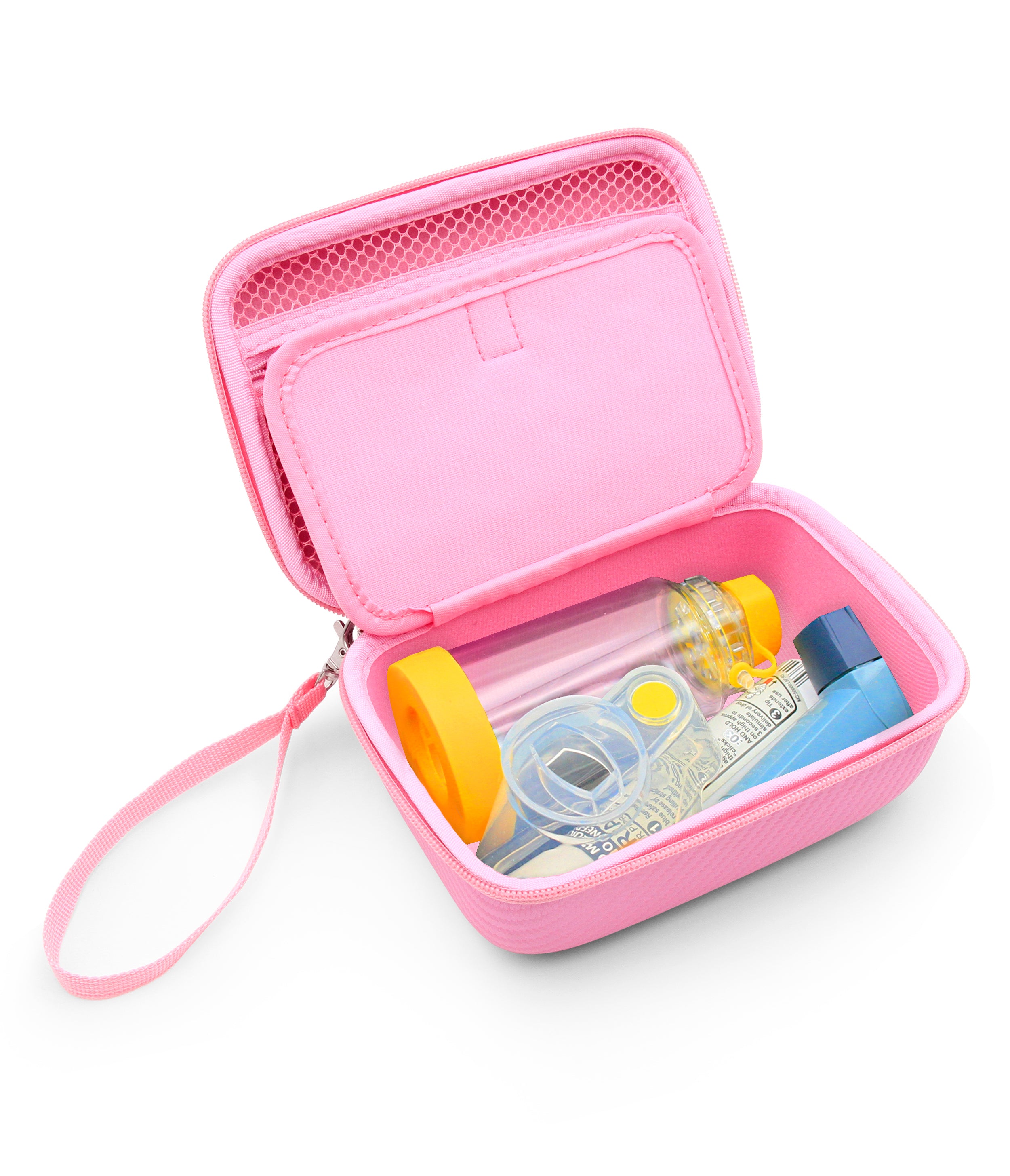 Portable Asthma Inhaler Travel Case - Professional Storage for Inhaler, Spacer & Breathing Accessories - Perfect for Travel, Gym & Emergency Use
