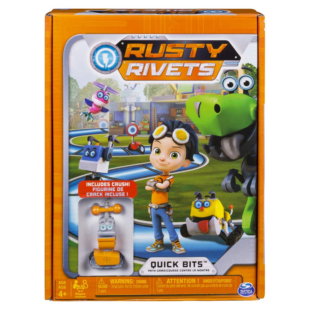 Quick Bits Path Game - Fun Family Board Game with Crush Figure for Kids & Adults | Perfect for Parties, Game Nights & Indoor Activities