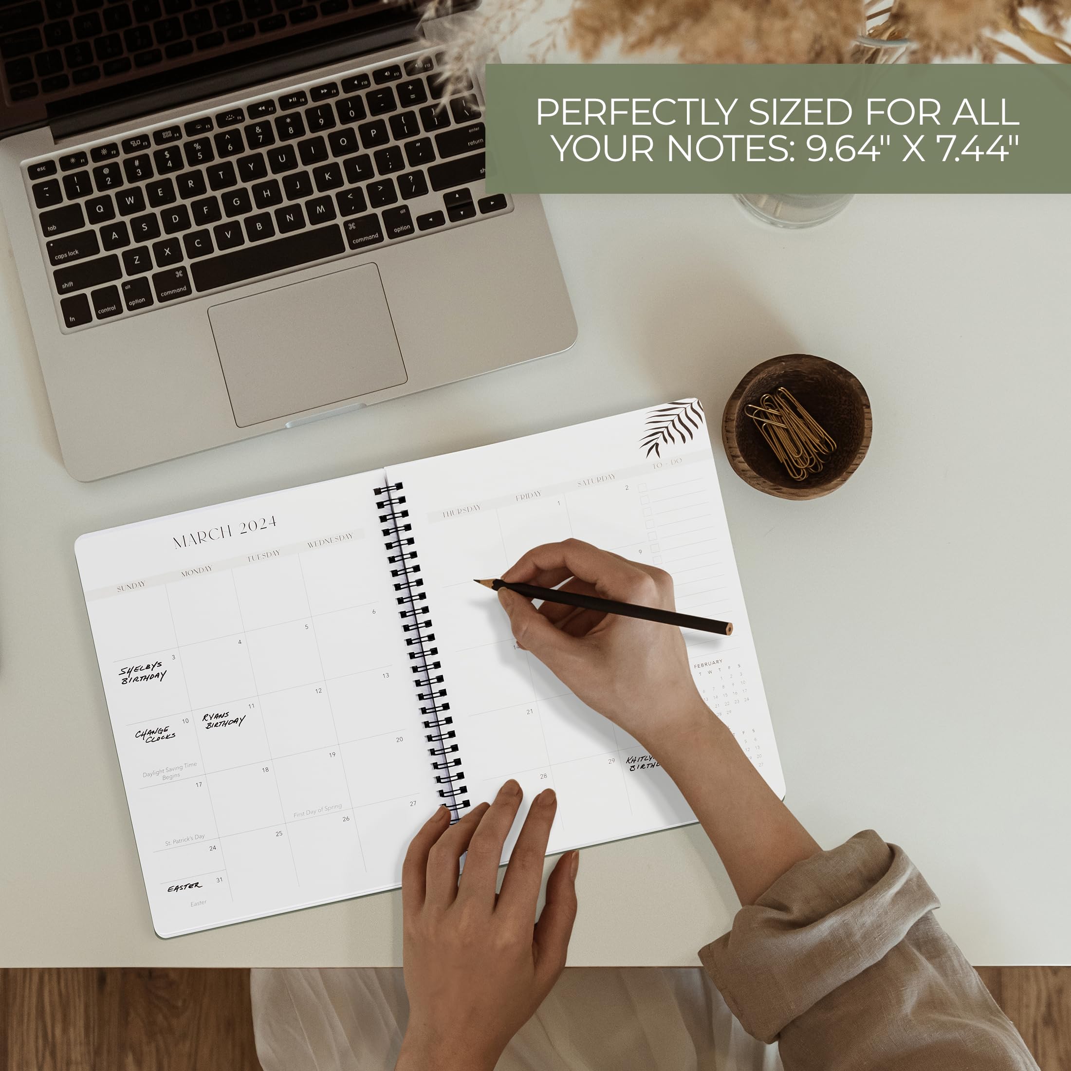 2025 Monthly Planner & Calendar Book - Elegant Arched To-Do List Notebook for Task Organization & Productivity Boost - December 2025 Edition - Perfect for Work, School & Personal Planning