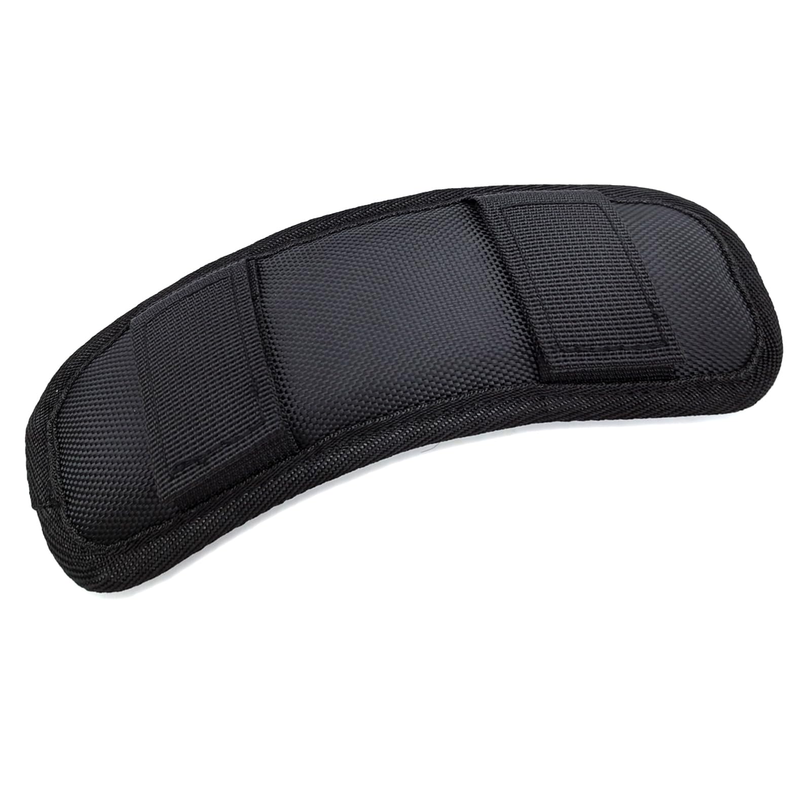 Soft Shoulder Strap Pad - Thick & Breathable Removable Backpack Strap Cushion for Bags (1PC Black) | Comfortable Support for Hiking, Travel & Daily Commute