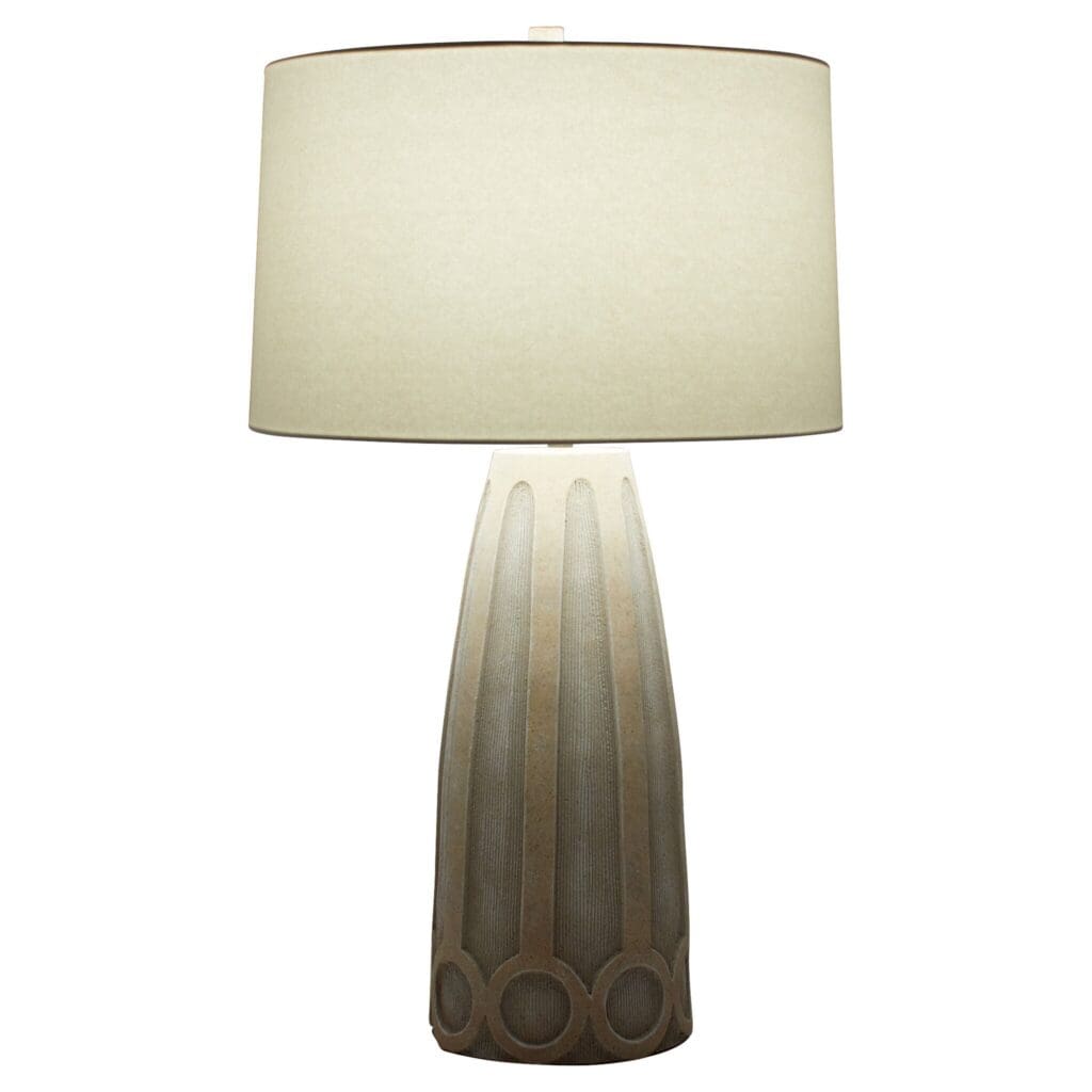 Cyan Design 11635 Camden Table Lamp in Beige - Elegant Home Decor for Living Room, Bedroom & Office Lighting