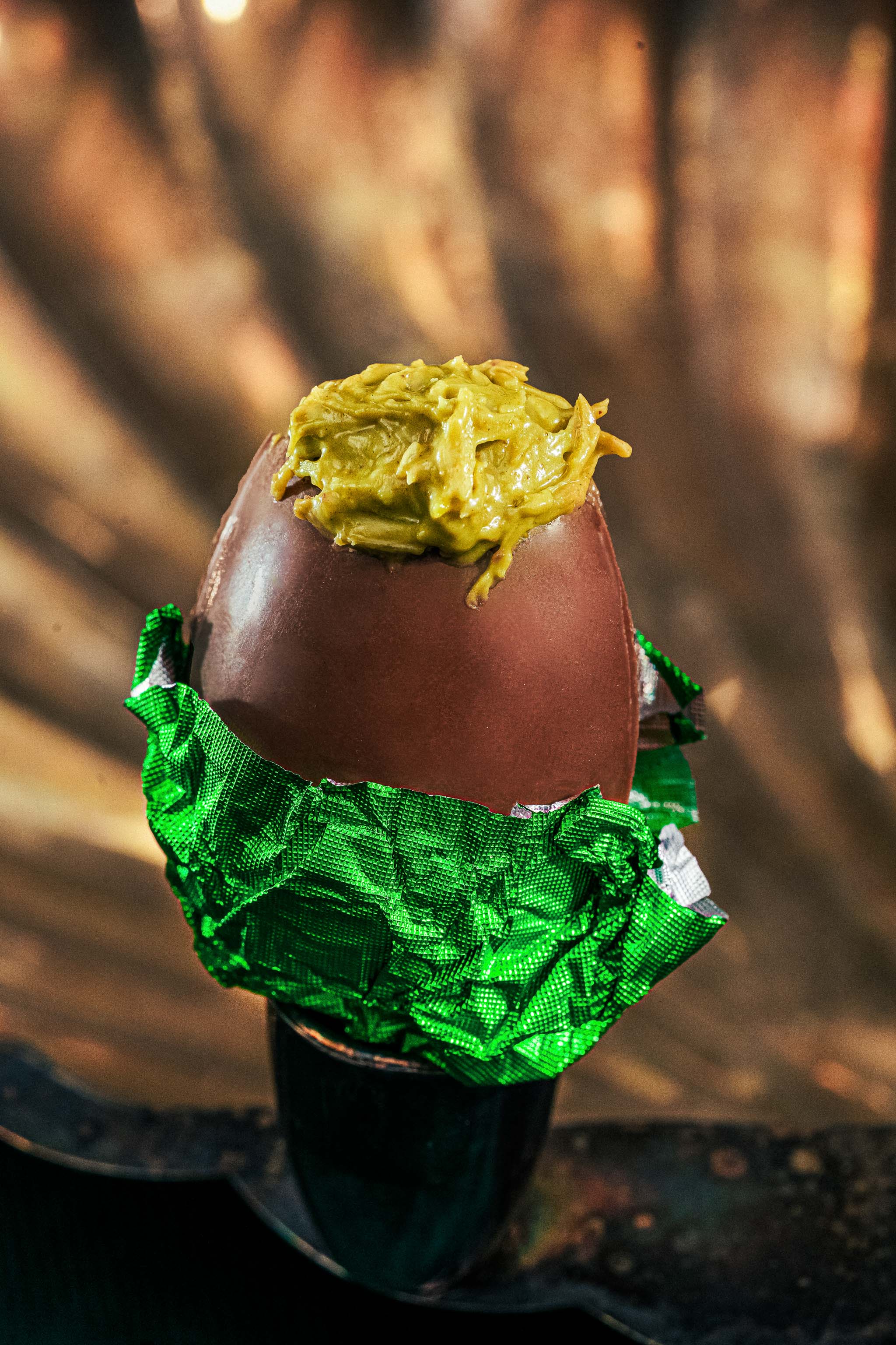 Premium Dubai Pistachio Knafeh Chocolate Eggs - Authentic Middle Eastern Dessert for Gifts & Parties | Sweet Treat for Holidays & Special Occasions