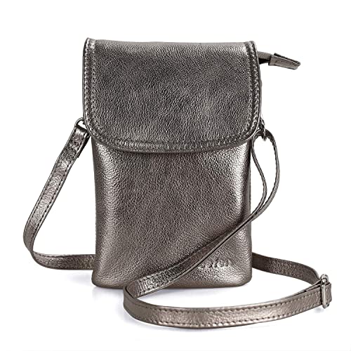 Metallic Bronze Pewter【genuine Leather】