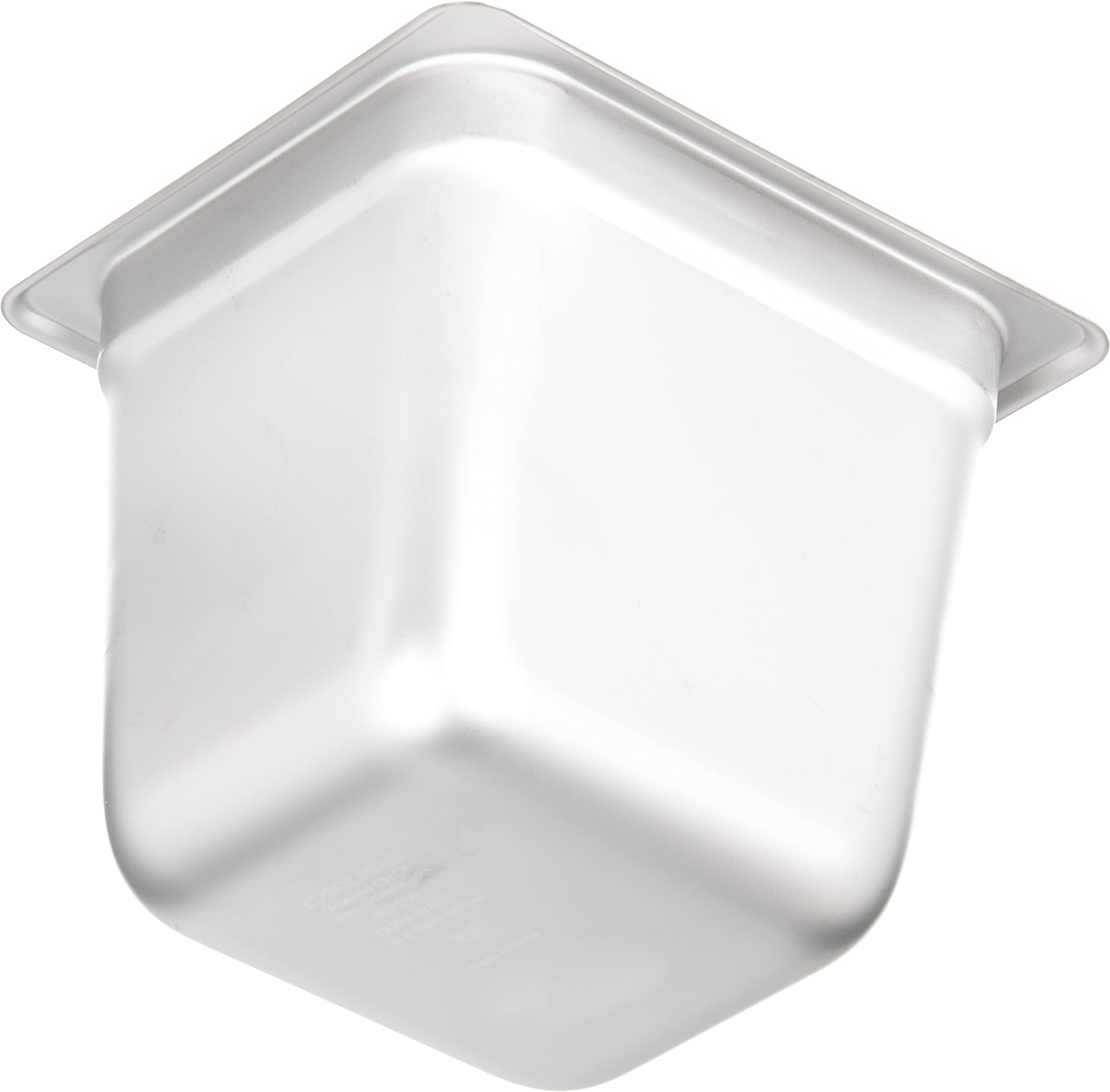 Carlisle FoodService 1/6 Size Durapan Stainless Steel Hotel Pan - 6