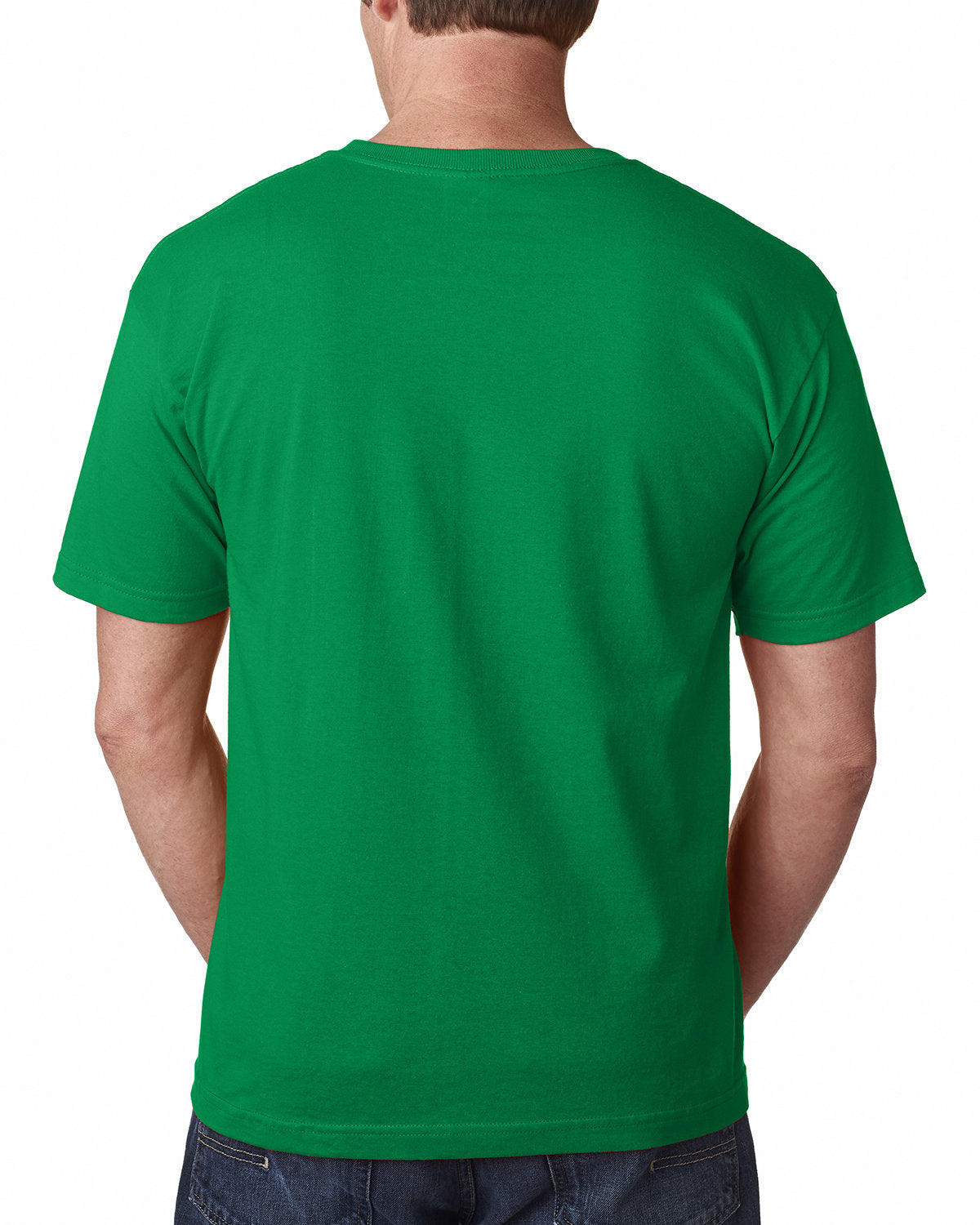 Bayside BA5040 Men's 100% Cotton T-Shirt 5.4 oz - Soft Comfortable Crew Neck Tee for Casual Wear, Gym & Everyday Outfits