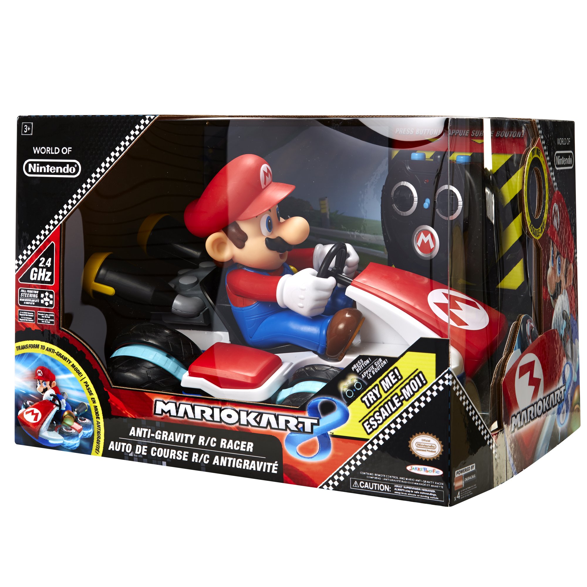 Nintendo RC Racer Vehicle - Remote Control Toy Car for Kids & Adults - Perfect for Indoor & Outdoor Racing Fun