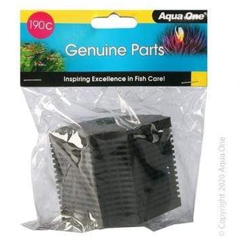 Aqua One Carbon Cartridge 1 Pack 190c IFX 100 25190c - Premium Aquarium Water Filter Replacement for Clean & Clear Fish Tank Water - Perfect for Freshwater & Saltwater Tanks