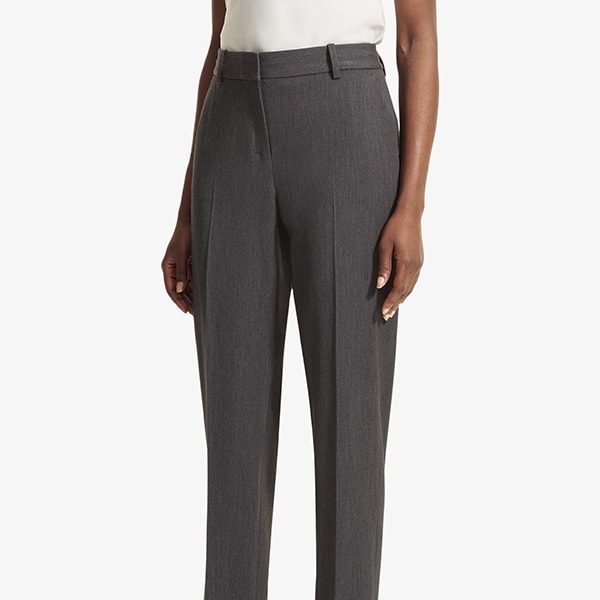 Mejia Light Twill Pants for Men - Comfortable Charcoal Casual Trousers | Perfect for Office, Travel & Everyday Wear