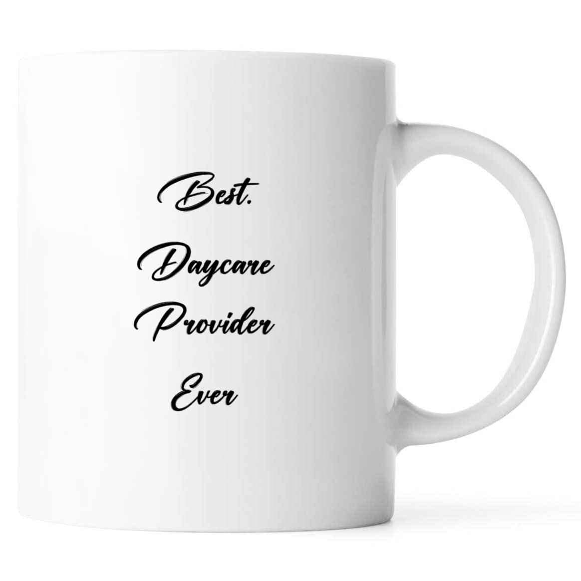 Personalized Daycare Thank You Gift Mug - Custom Appreciation Present for Daycare Providers, Teachers & Caregivers - Perfect for Teacher Appreciation Week, End of Year Gifts & Special Occasions
