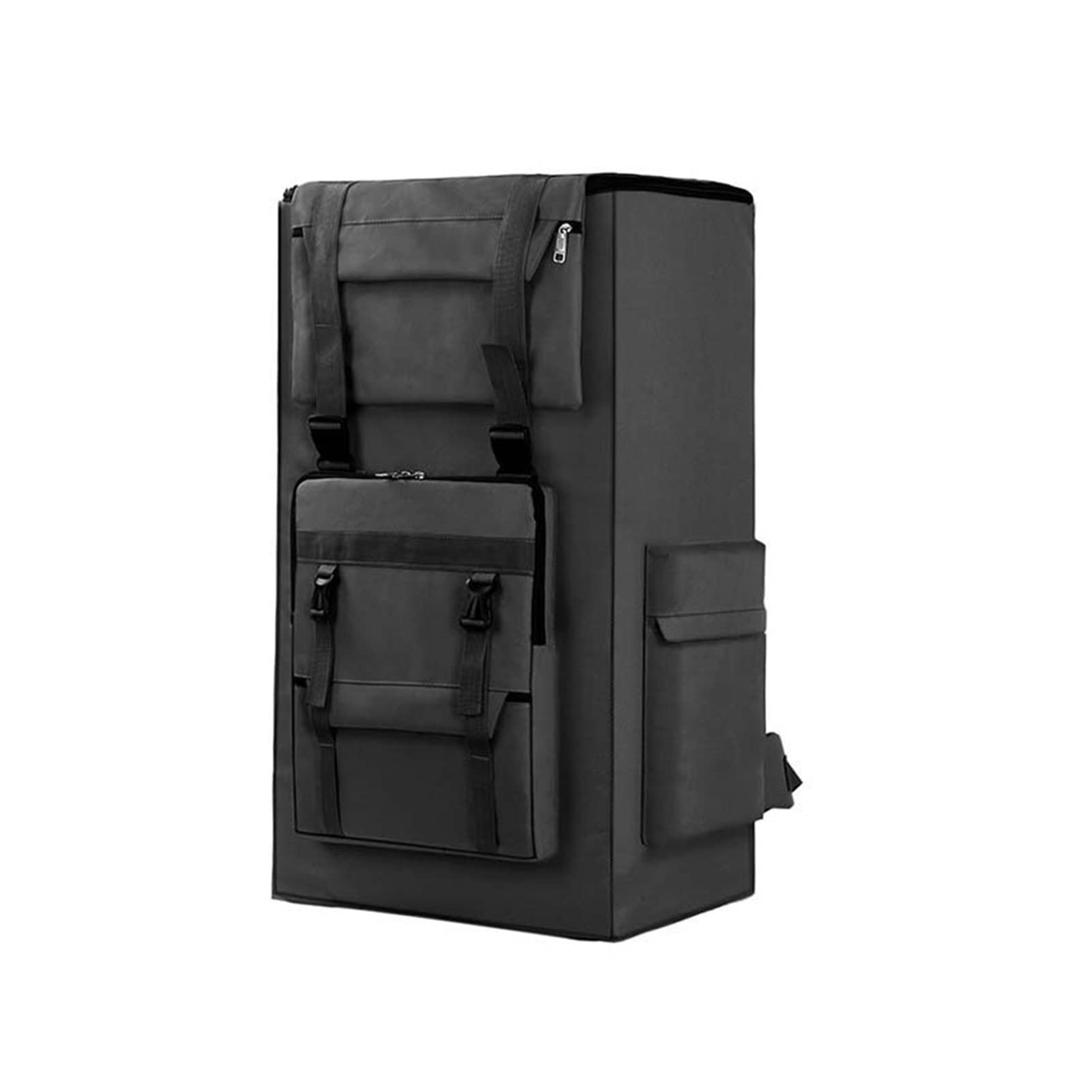 120L Large Capacity Waterproof Hiking Backpack for Outdoor Camping, Hunting & Mountaineering - Durable Travel Backpack with Adjustable Straps (Black) - Perfect for Long Hiking Trips, Wilderness Adventures & Travel Gear Storage