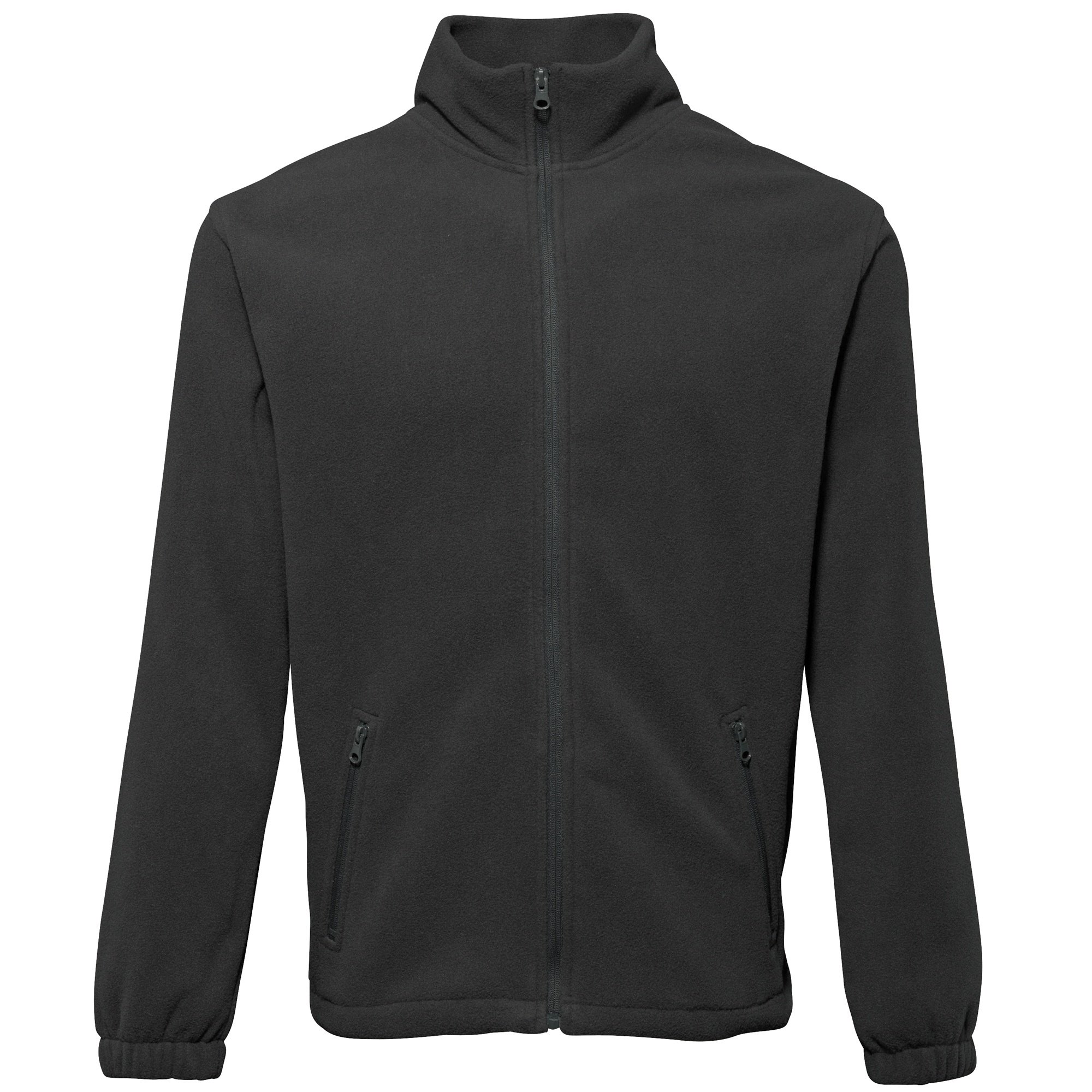 Men's Full Zip Fleece Jacket - 280 GSM Warm Winter Outdoor Jacket for Hiking, Camping & Casual Wear