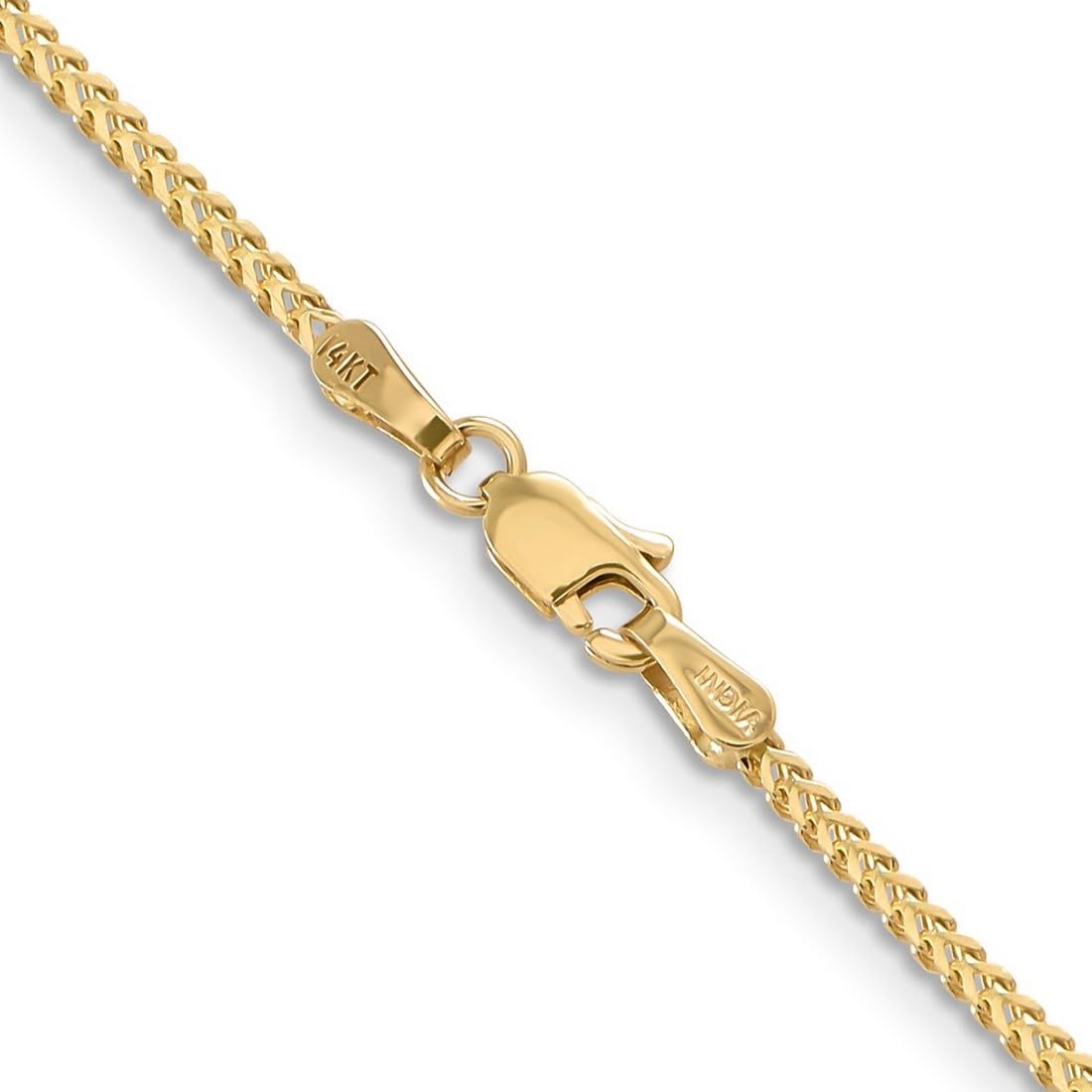 14K Gold Franco Chain Bracelet for Women & Men - Adjustable Lengths | Elegant Unisex Jewelry for Everyday Wear, Gifts & Special Occasions