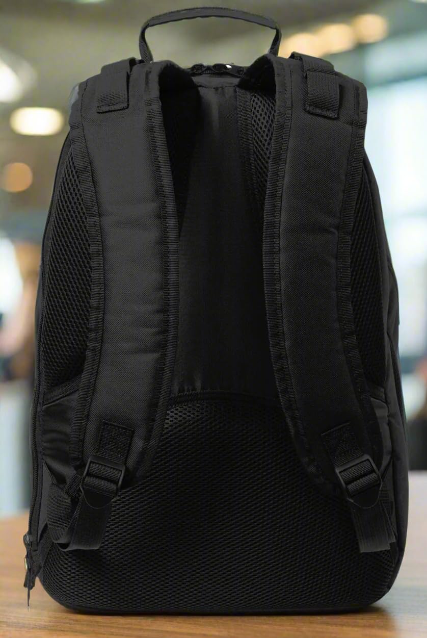 Rutgers University Laptop Backpack - Durable Computer Bag with Multiple Pockets, Ideal for College, Work & Travel