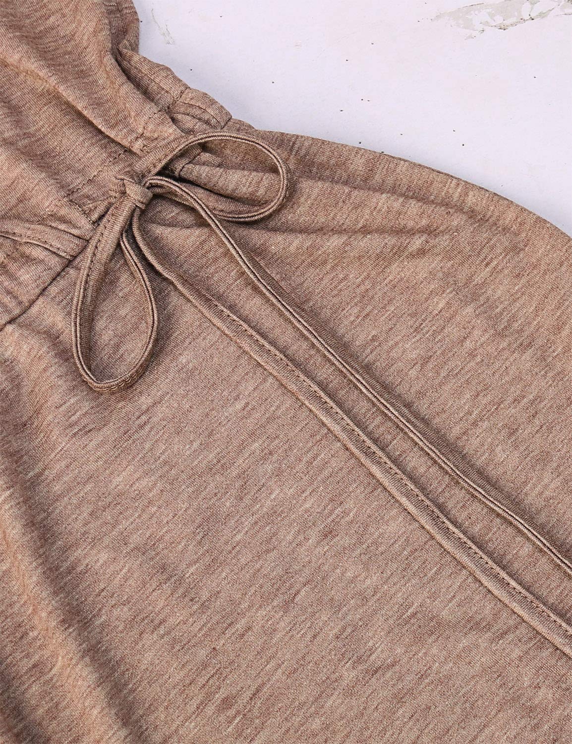 Women's Summer Wrap Dress - V Neck Sleeveless Midi Dress for Women, Casual Flowy Beach Dress for Vacation, Date Night & Outdoor Activities