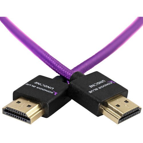 Kondor Blue High Speed HDMI Cable 18Gbps 4K 60Hz HDR - Purple - Perfect for Home Theater, Gaming & Streaming
