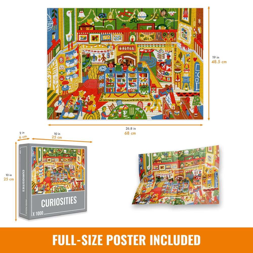 1000 Piece Jigsaw Puzzle - Challenging Adult Puzzle with Unique Artwork | Perfect for Family Game Night & Relaxation