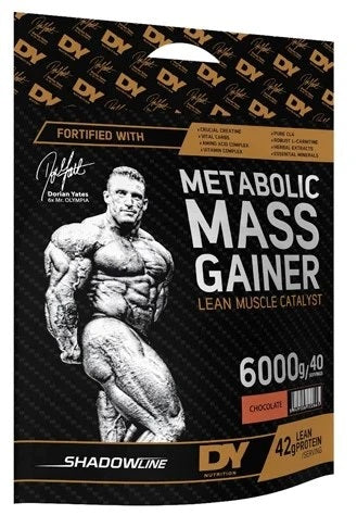 Dorian Yates Metabolic Mass Chocolate Protein Powder - 6000g for Muscle Growth & Recovery | Ideal for Bodybuilders & Athletes