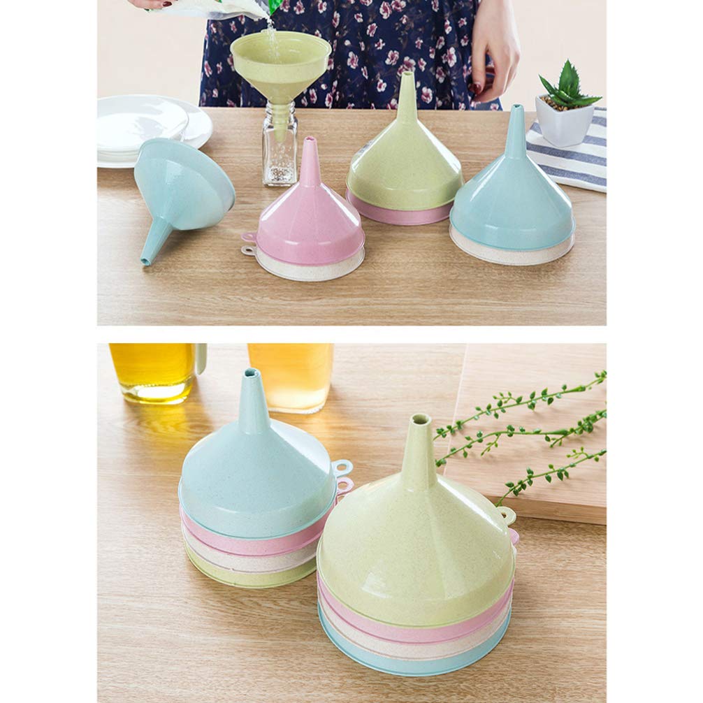 Premium Silicone Kitchen Funnel for Canning, Cooking & Oil Transfer - Durable Liquid Funnel for Jam Making, Auto Oil Changes & Food Prep - Essential Baking, Home Brewing & DIY Tool