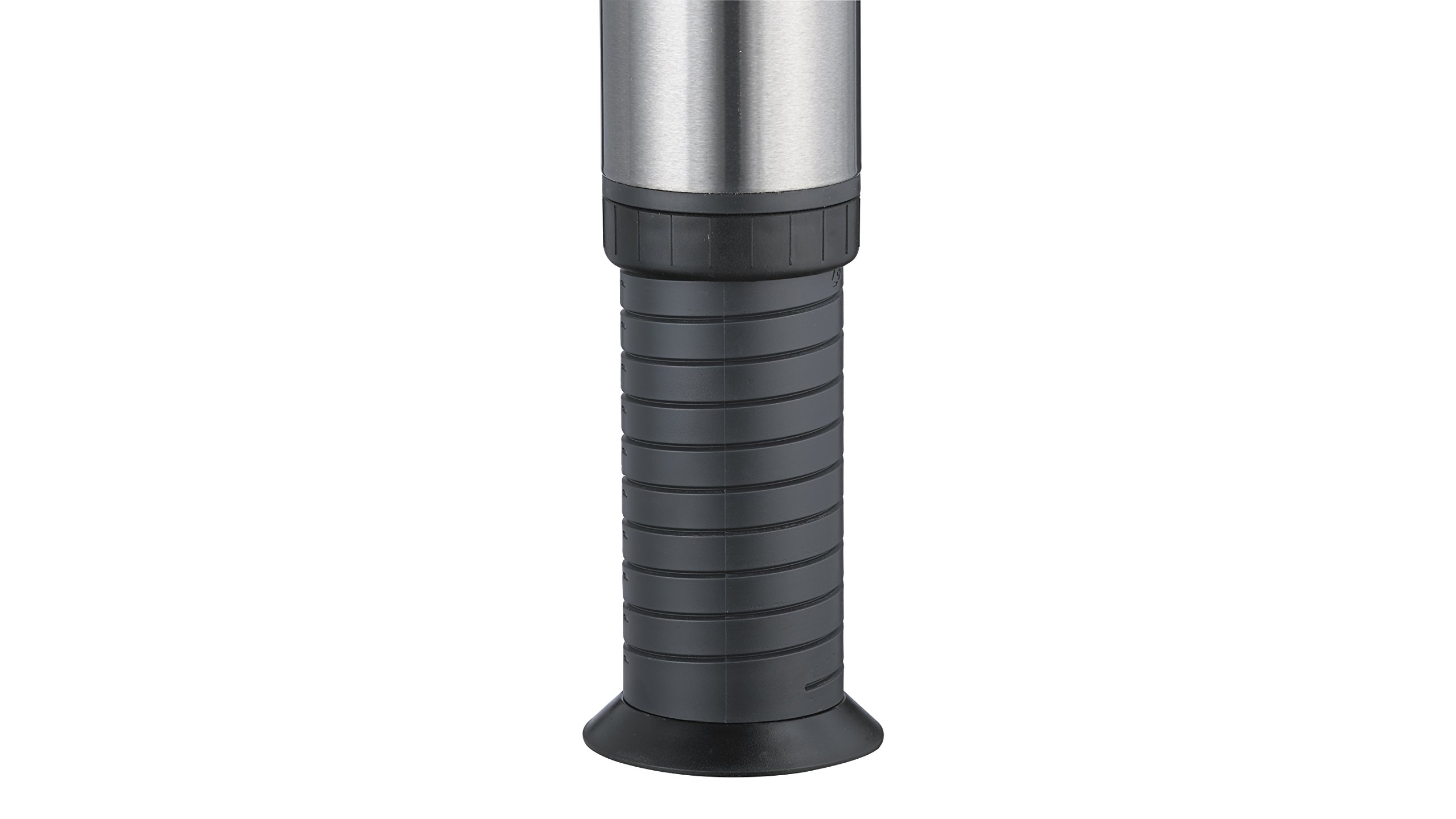 Richelieu Hardware 660710170 Stainless Steel Round Table Leg - Durable Metal Furniture Leg for Dining Tables, Kitchen Islands & Bar Stools
