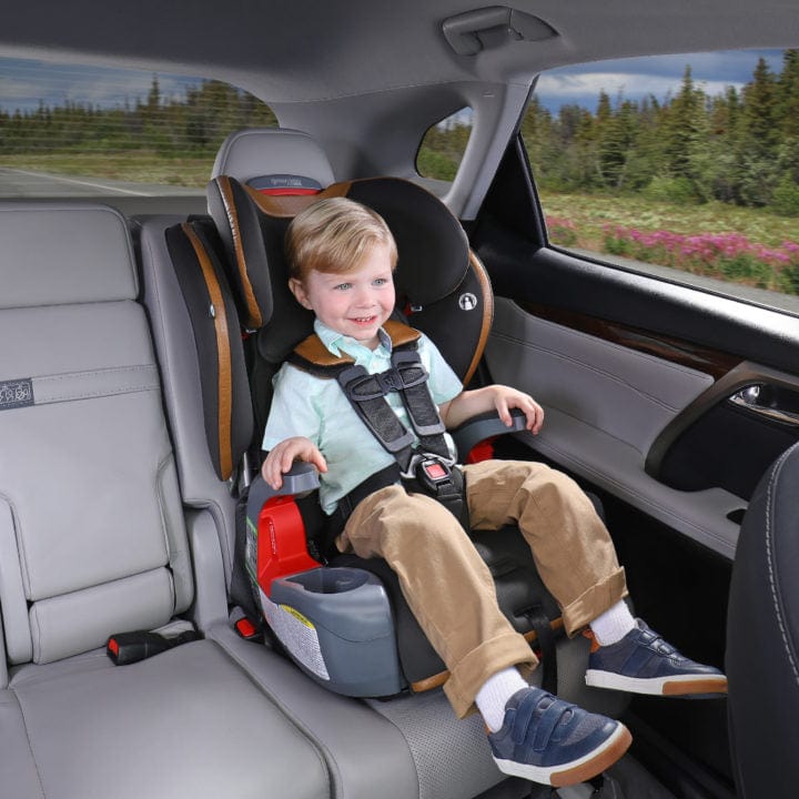 Britax Grow With You Clicktight Booster Car Seat - Safe & Adjustable for Kids 3-12 Years - Perfect for School, Travel & Family Road Trips