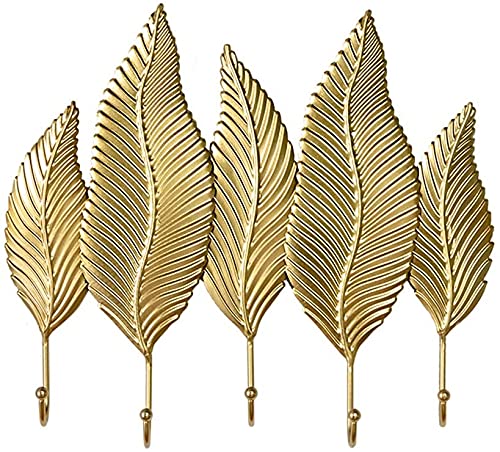 Modern Minimalist Golden Wall Hook - 45cm Nordic Style Door Hanger for Hats, Coats & Decor | Perfect for Entryway, Bedroom & Bathroom Organization