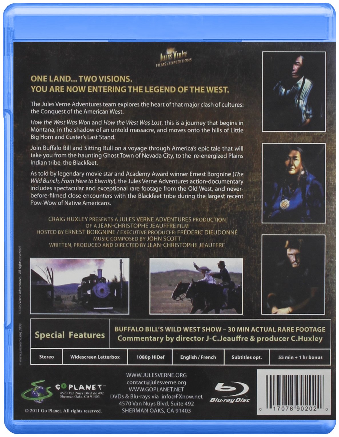 Gone With the West Blu-ray Movie - Classic Western Film with Lee J. Cobb & Stefanie Powers - Perfect for Movie Nights & Western Film Collections