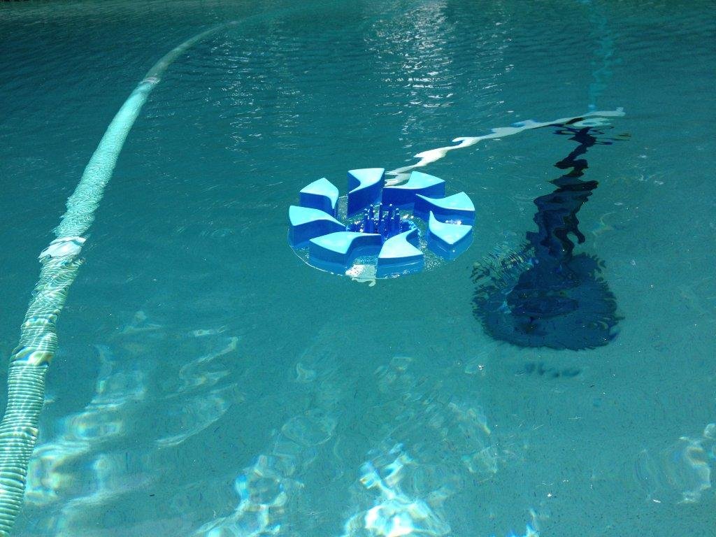 Automatic Pool Cleaner - SkimmerMotion Pool Skimmer for In-Ground & Above Ground Pools up to 8.5 ft Deep | Efficient Debris Removal & Water Clarification for Crystal Clear Swimming Experience