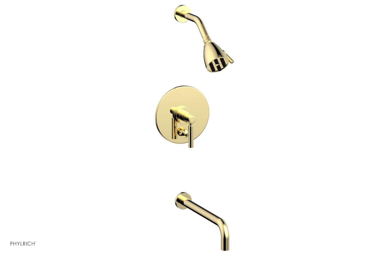 BASIC Pressure Balance Tub and Shower Set - 12