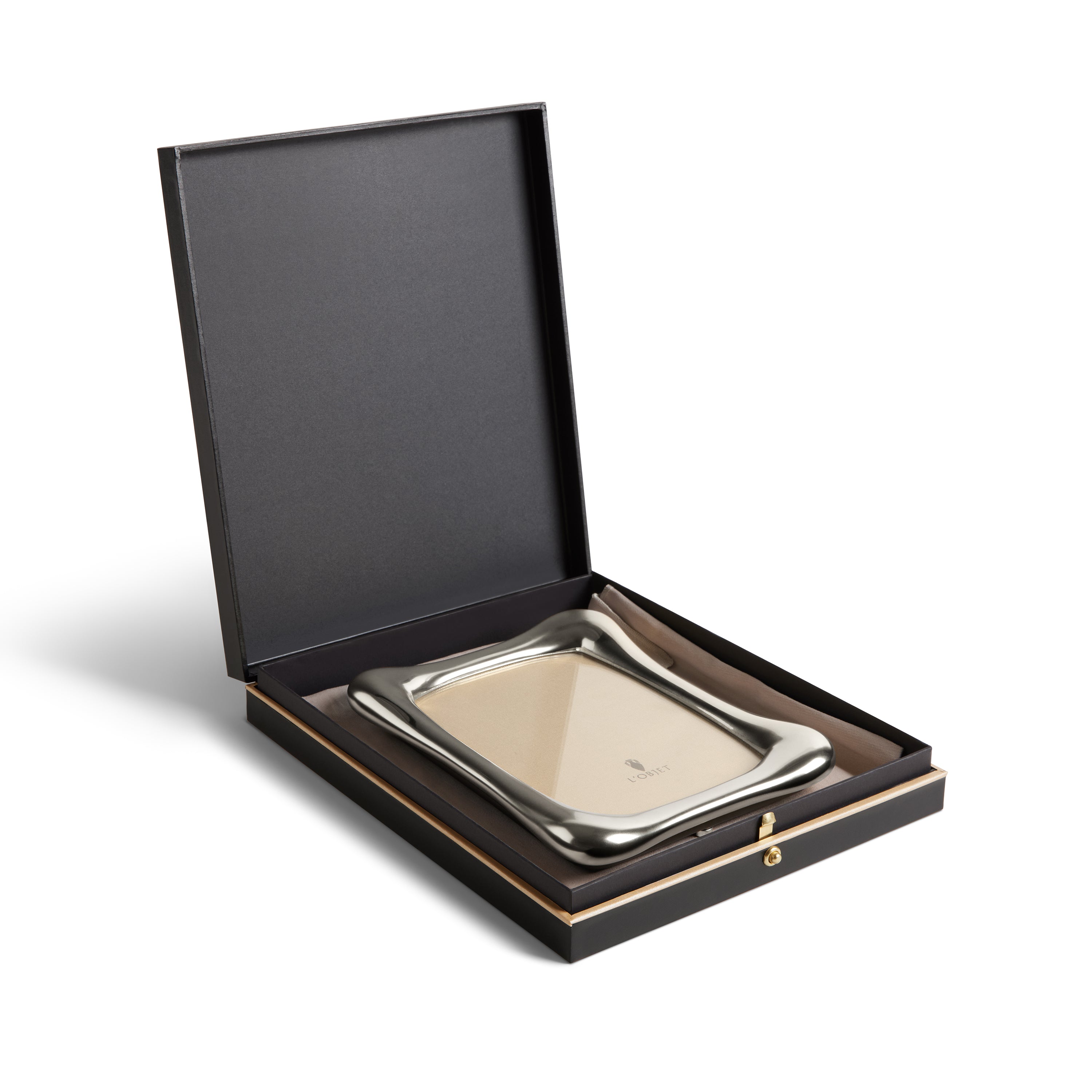 Anton Frame Platinum 4x6 - Elegant Picture Frame for 4x6 Photos - Perfect for Home Decor, Office Display, and Gift Giving