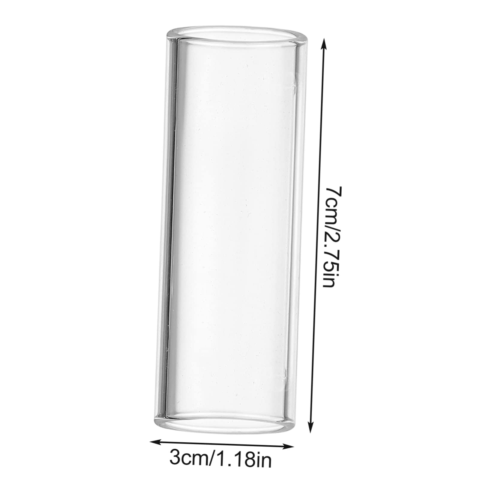 Premium Metal Guitar Slide Bar - Professional Electric & Acoustic Guitar Accessory - Finger Cover for Smooth Playing - Perfect for Blues, Rock & Live Performances