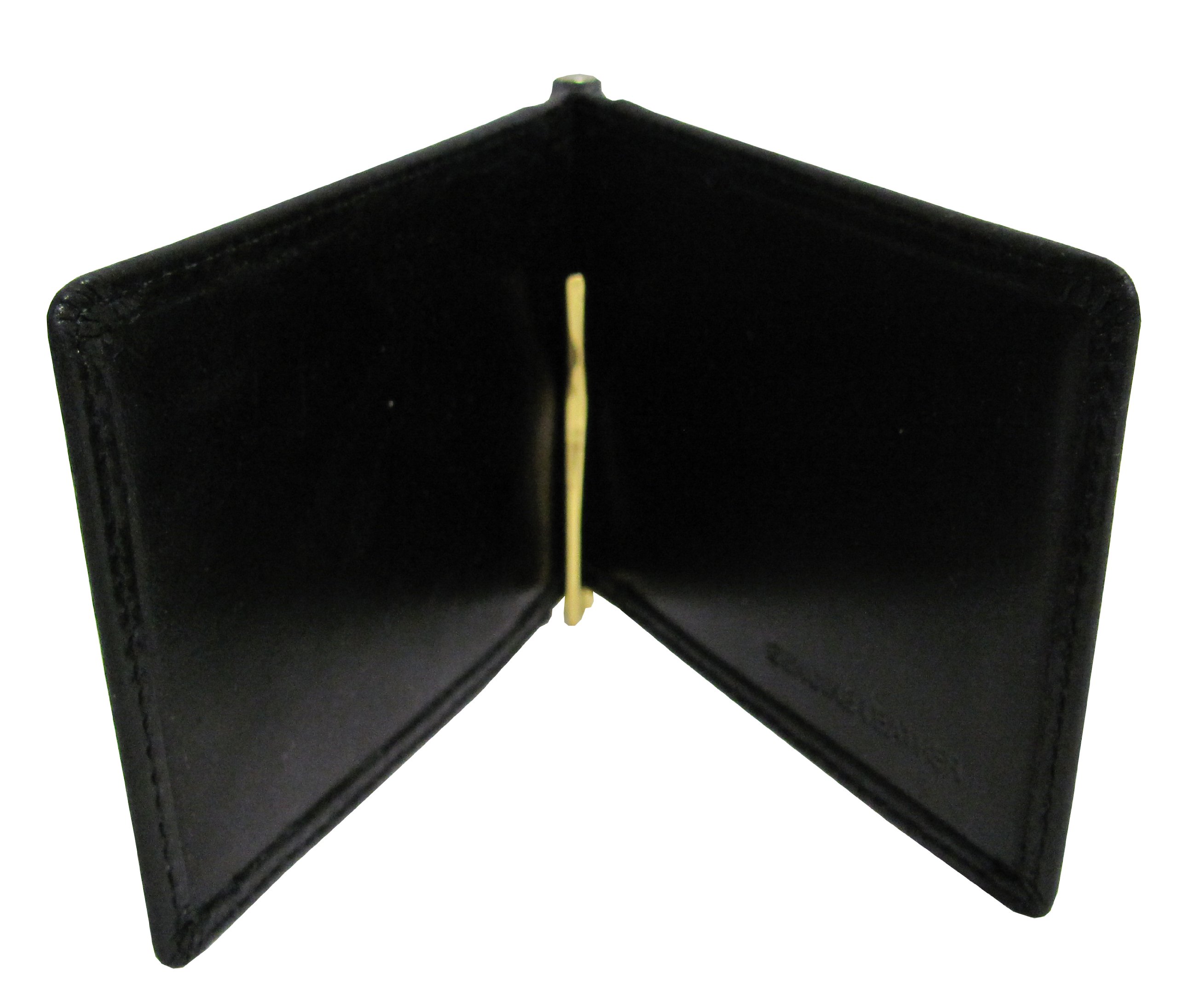 Genuine Leather Money Clip for Men - Slim RFID Blocking Wallet (#98308-027) | Perfect for Business Cards, Cash & Credit Cards Organization
