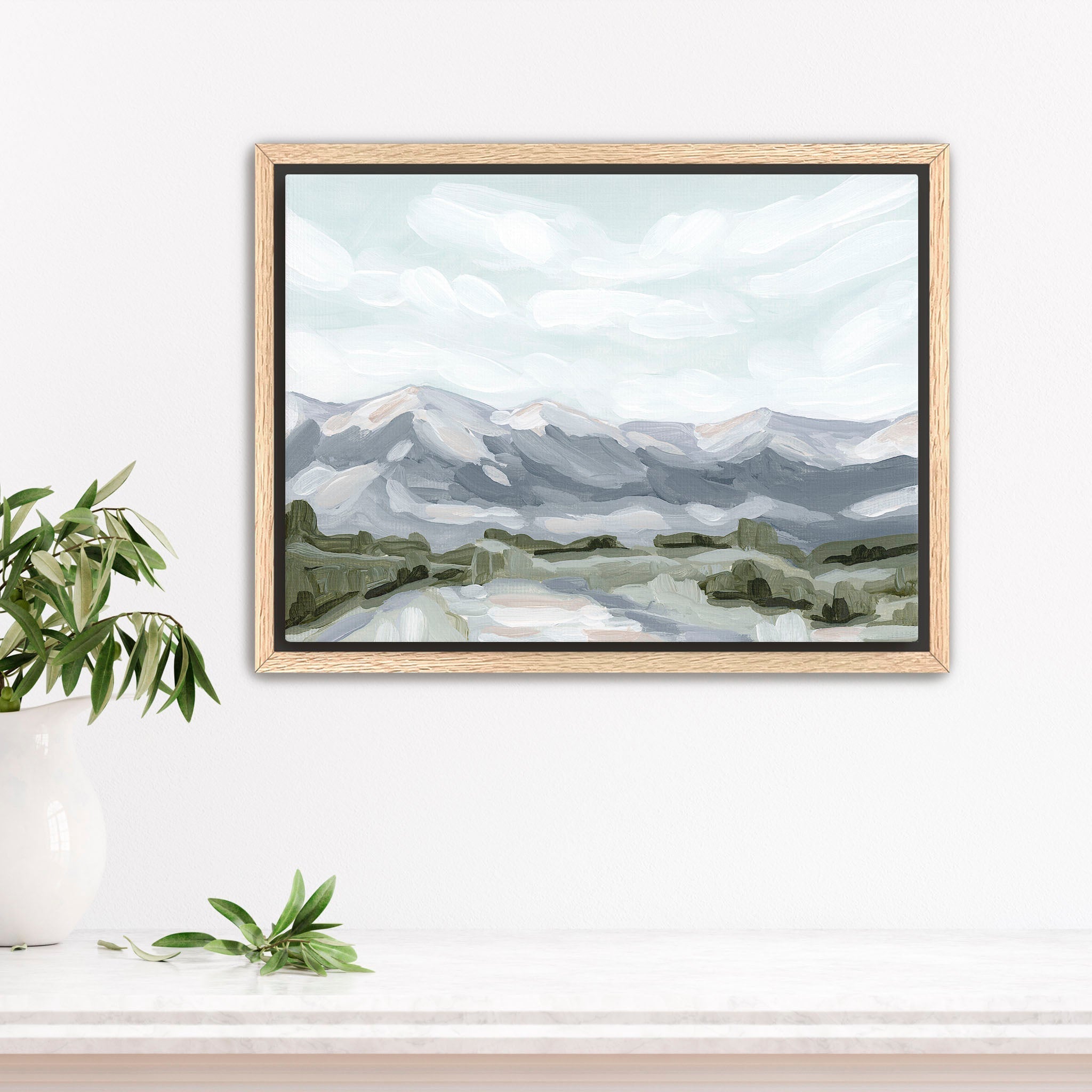 Breckenridge Art Print - Stunning Mountain Landscape Wall Decor for Home & Office | Perfect for Living Room, Bedroom & Office Spaces