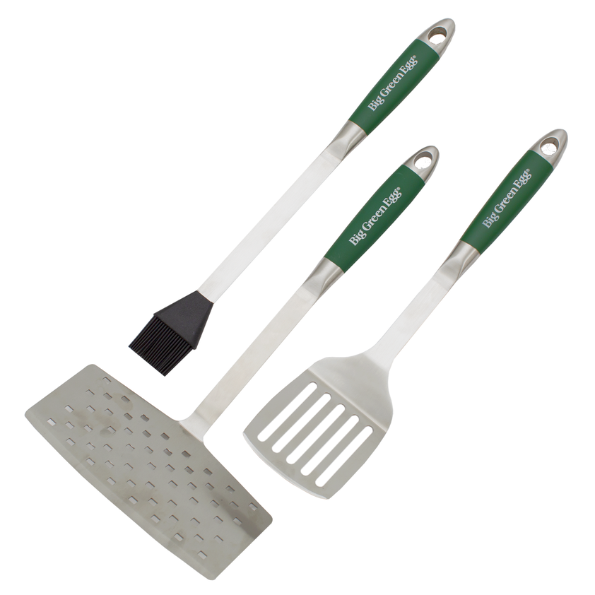 Big Green Egg Stainless Steel Silicone Basting Brush for BBQ, Grilling & Cooking - Heat-Resistant Kitchen Tool for Basting Meats, Vegetables & More