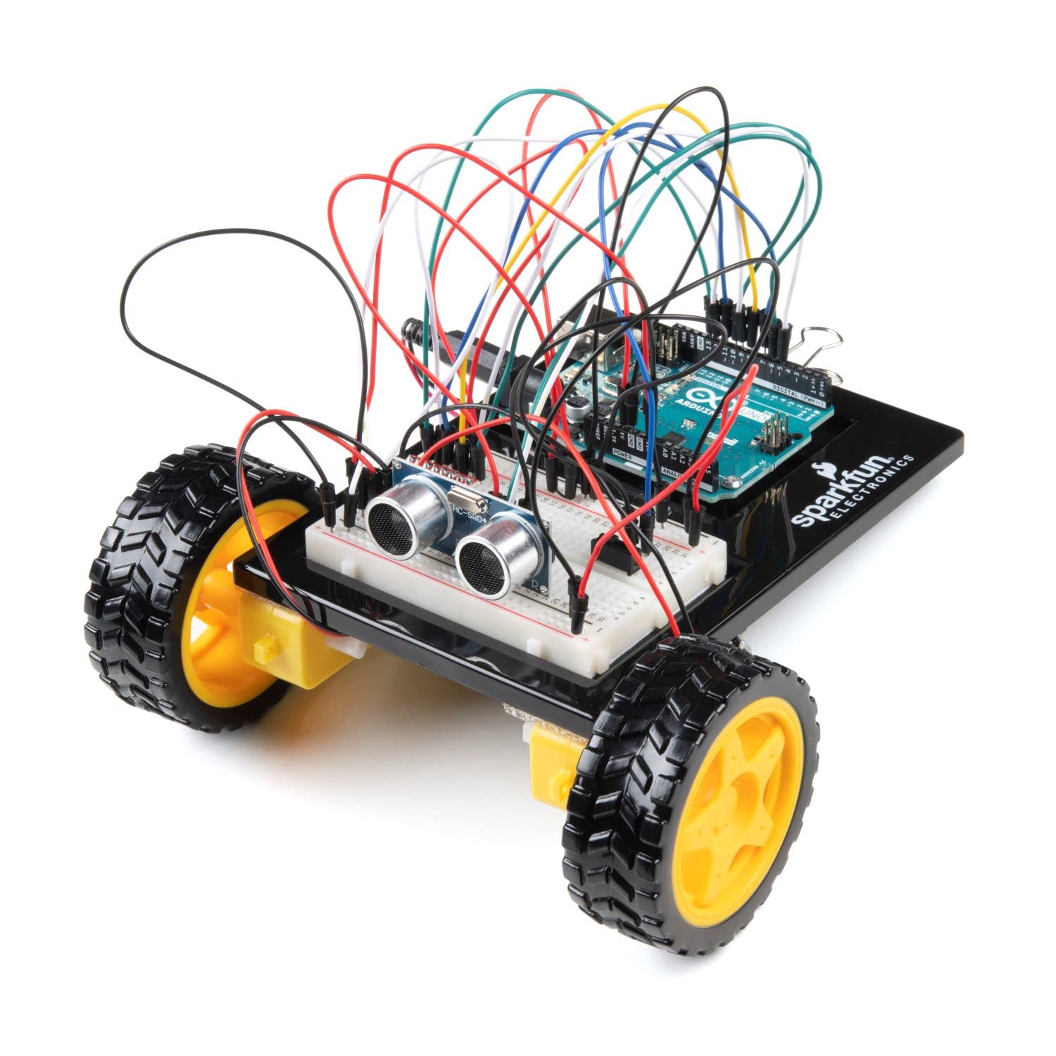 SparkFun Inventors Kit v4.1 for Arduino Uno (SIK) - Complete Beginner Electronics & Coding Kit for Ages 10+ | Learn Programming, Circuits & Robotics | Perfect for STEM Education, Classroom Projects, Makerspace Activities, Home Learning & DIY Experiments | No Soldering Required