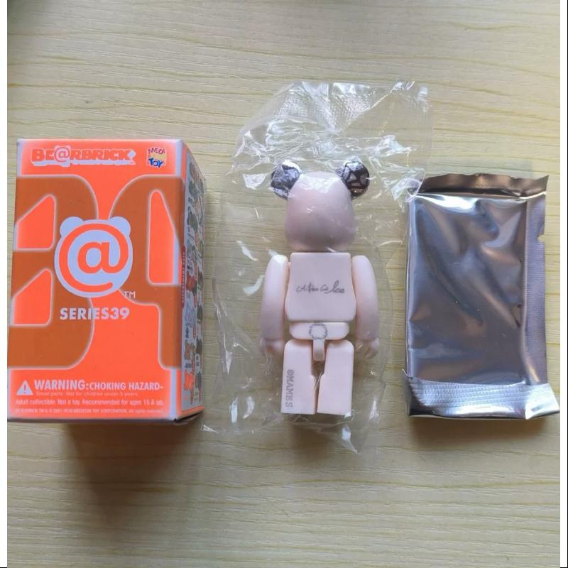 Bearbrick Series 39 ARTIST A Bear Cube Ice 100% Collectible Toy - Perfect for Display, Gifts & Anime Fans Collection