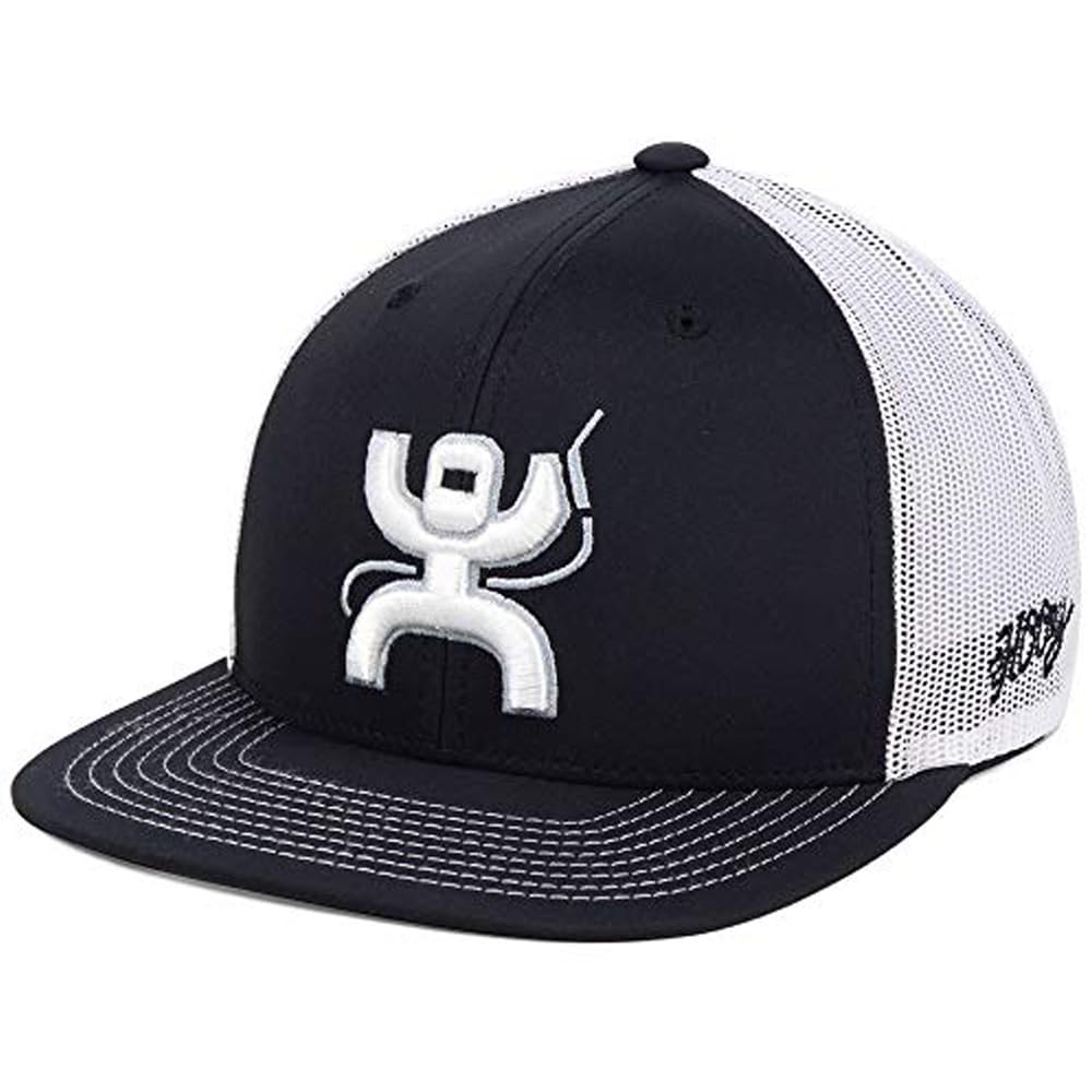 HOOEY Arc Adjustable Snapback Mesh Back Trucker Hat for Men - Breathable & Stylish Baseball Cap for Outdoor, Sports, and Casual Wear