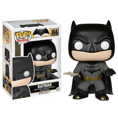DC Comics Pop! Vinyl Batman v Superman Batman Action Figure - Collectible Superhero Toy for DC Fans - Perfect for Display, Gifts & Comic Book Collections