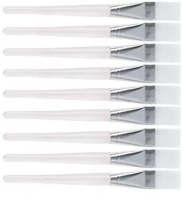 Elecsera 12-Pack Multipurpose Face Brush for Bleach, Mask & Skincare – Perfect for DIY Facials, Beauty Treatments & Home Spa