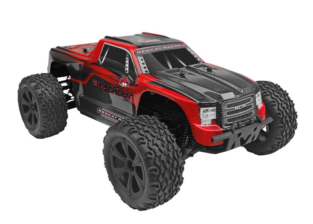 Redcat Racing Blackout XTE 1/10 Scale Electric RC Monster Truck - Waterproof Electronics, High-Speed Off-Road Vehicle for Adults & Kids - Perfect for Backyard Bashing, Trail Driving & Competitive Racing