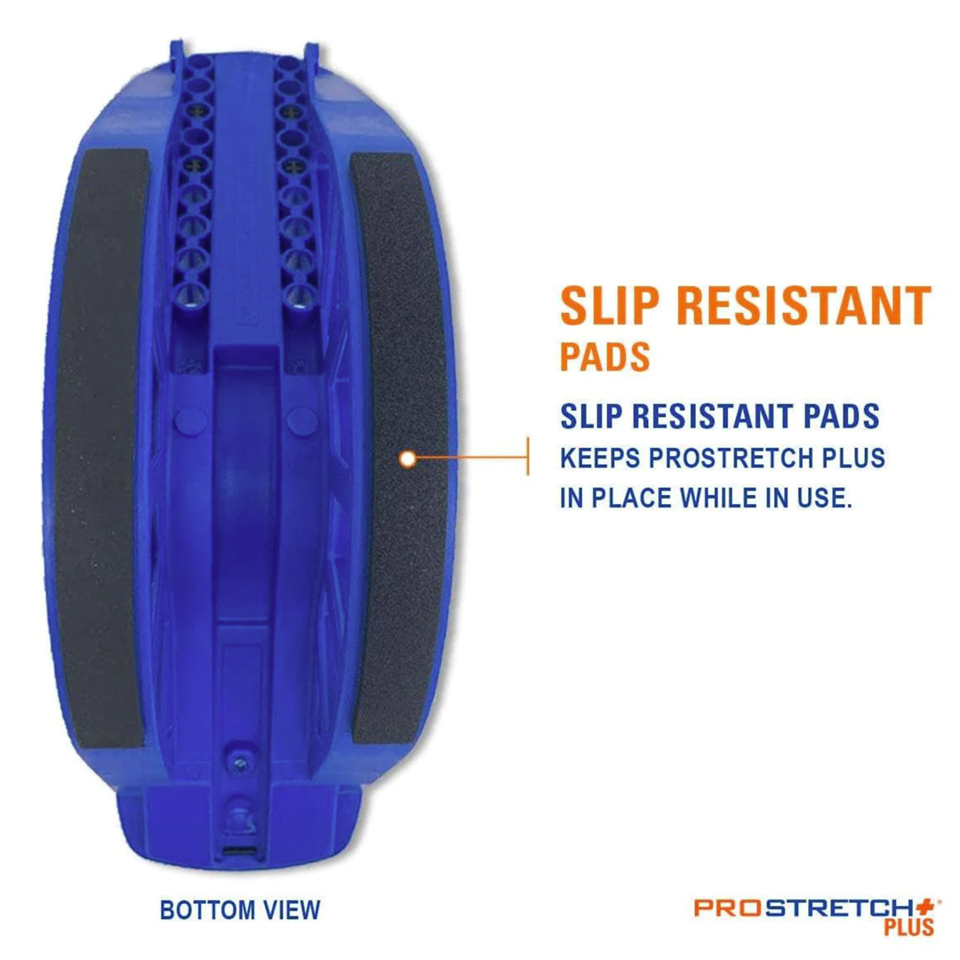 ProStretch Plus+ Adjustable Calf Stretcher for Plantar Fasciitis, Achilles Tendon & Shin Splints Relief - Foot Stretching Device for Runners, Athletes & Physical Therapy