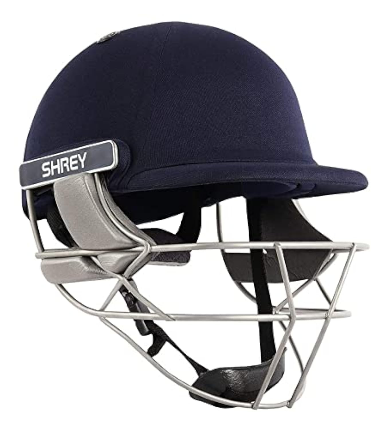 Shrey Pro Guard Air Stainless Steel Cricket Helmet for Men - Lightweight Protective Headgear with Ventilation & Mesh Carry Bag - Perfect for Cricket Matches, Practice Sessions & Sports Training