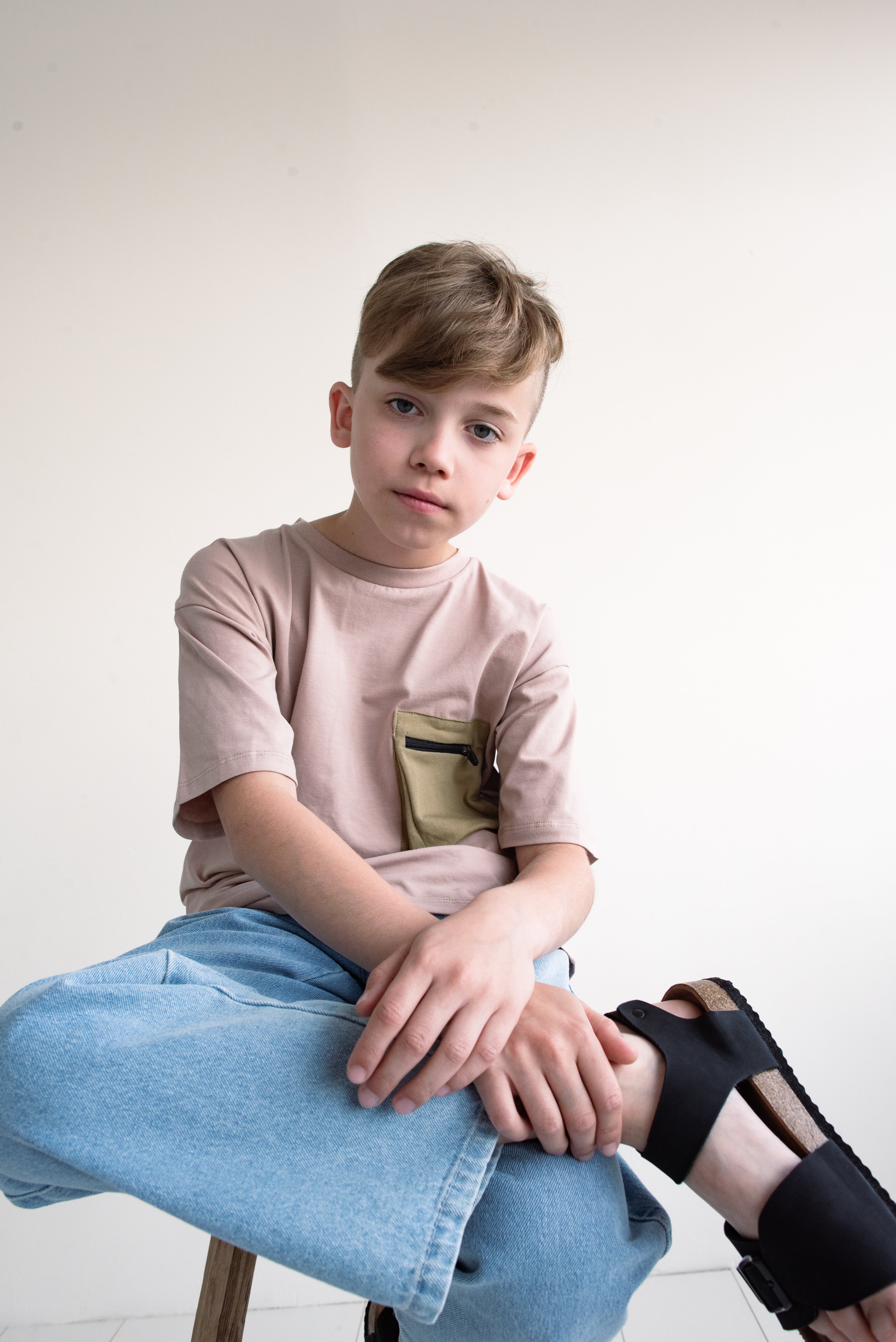 Kids Wide Leg Jeans for Boys & Girls - Comfortable Stretch Denim Pants for Play, School & Everyday Wear
