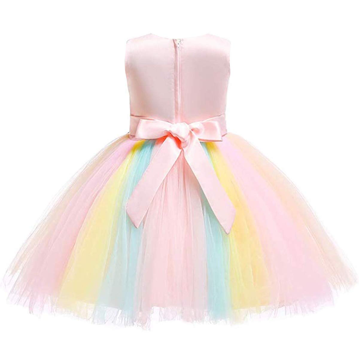 Unicorn Princess Costume for Girls - Sparkly Tulle Dress with Headband for Birthday, Christmas, Halloween & Pageant Parties | Perfect for Dress-Up, Photo Shoots & Special Occasions