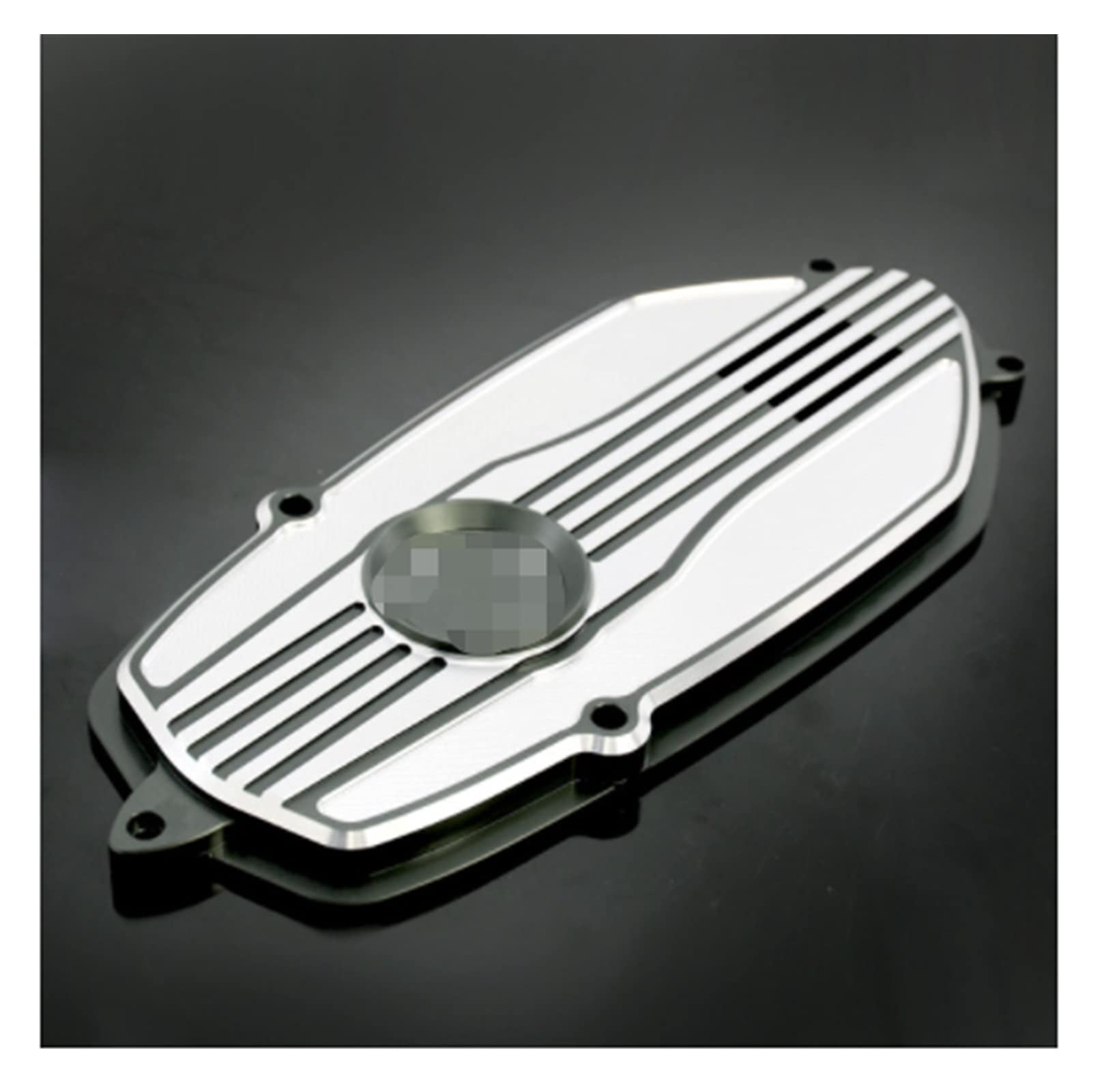 BMW R NineT R9T Front Engine Case Cover & Breast Plate Protection - Aluminum Motorcycle Accessories (2014-2019 Models) - Titanium Finish | Perfect for Urban Commuting & Weekend Rides