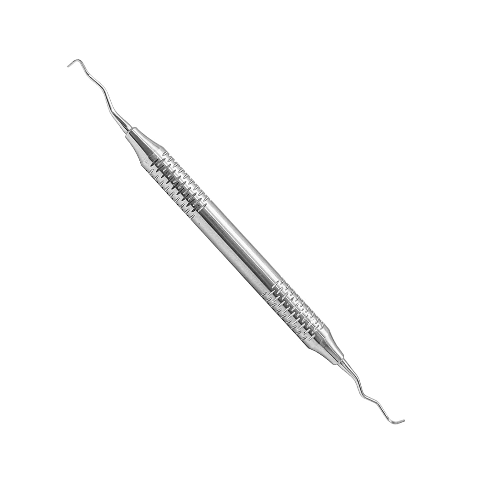 Professional Stainless Steel Dental Double Ended Sickle Scaler Tool - 7# Tartar and Plaque Remover for Teeth Cleaning | Perfect for Dentists, Hygienists & Home Dental Care