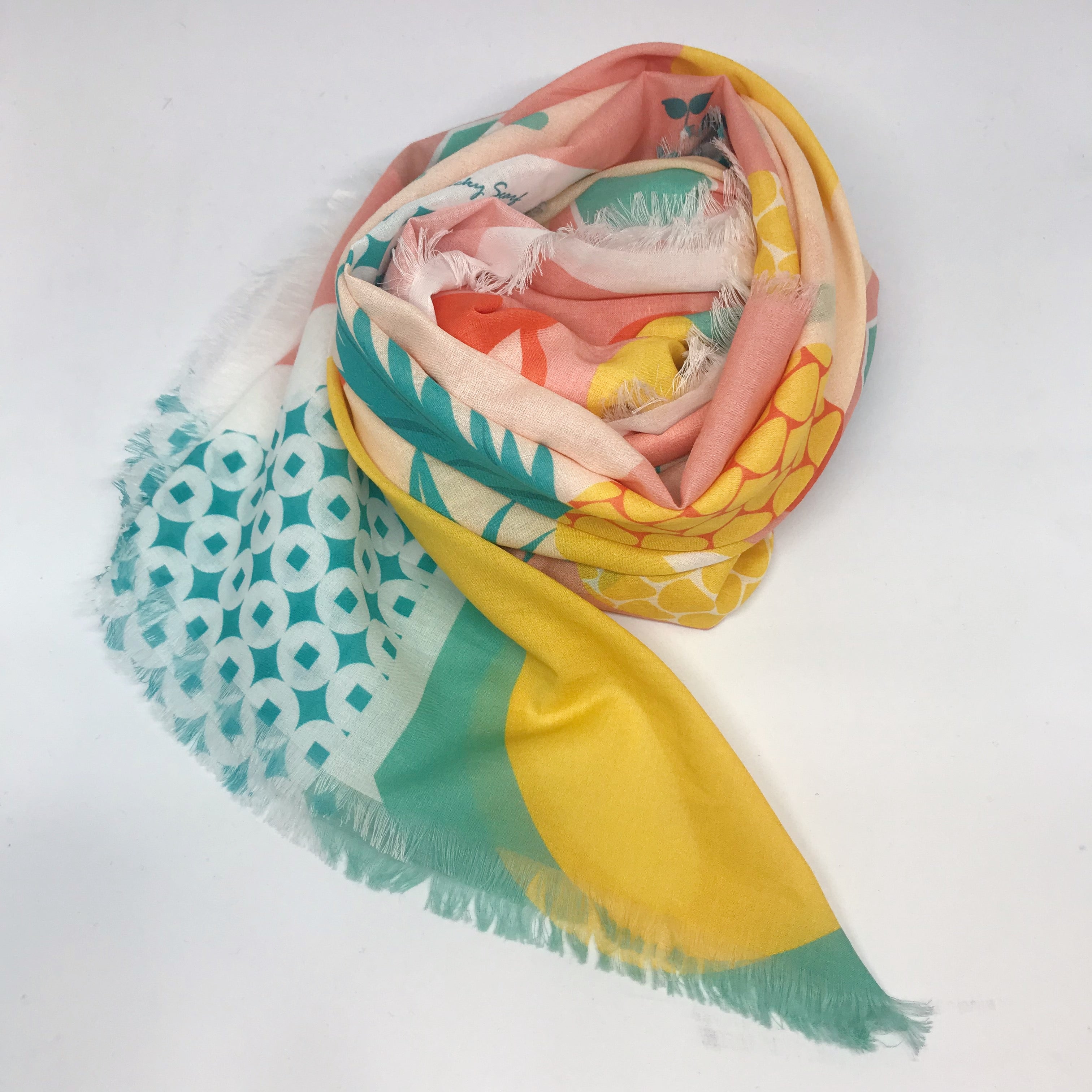 Lucky Cotton Scarf for Women - Soft & Stylish Winter Fashion Accessory - Perfect for Cold Weather, Office Wear & Holiday Gifts