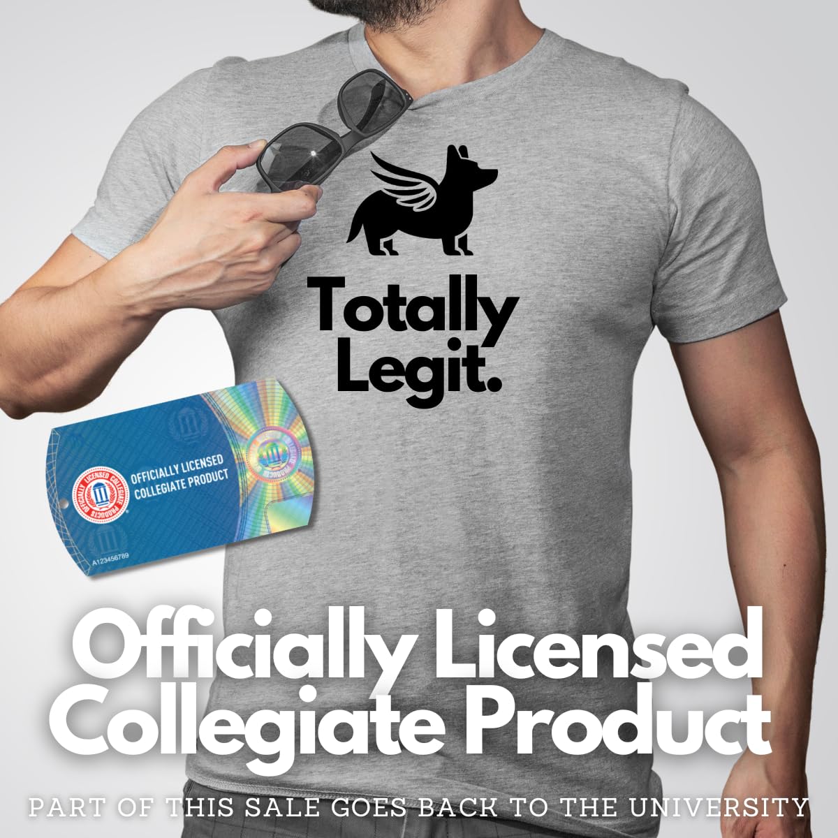 Official NCAA Collegiate Unisex Super Soft Cotton T-Shirts - Comfortable Casual Wear for School, Sports & Everyday Outfits