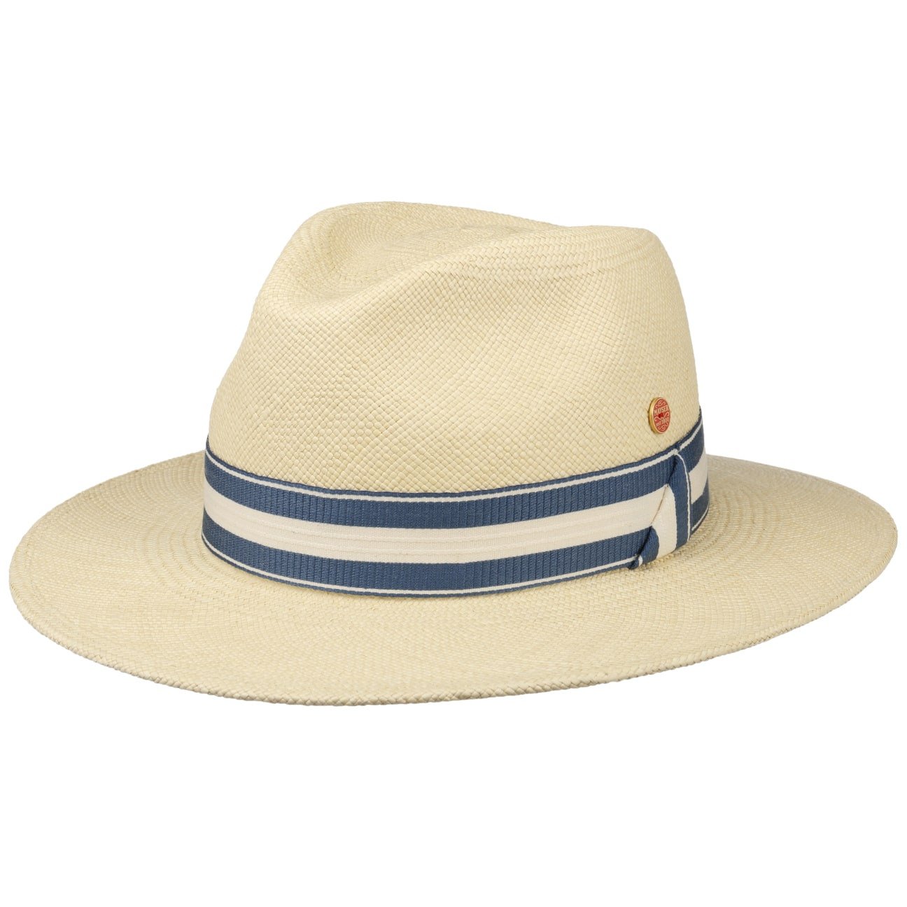 Gedeon Brisa Panama Hat by Mayser - Premium Straw Fedora for Men & Women - Perfect for Beach, Summer Outfits & Outdoor Events