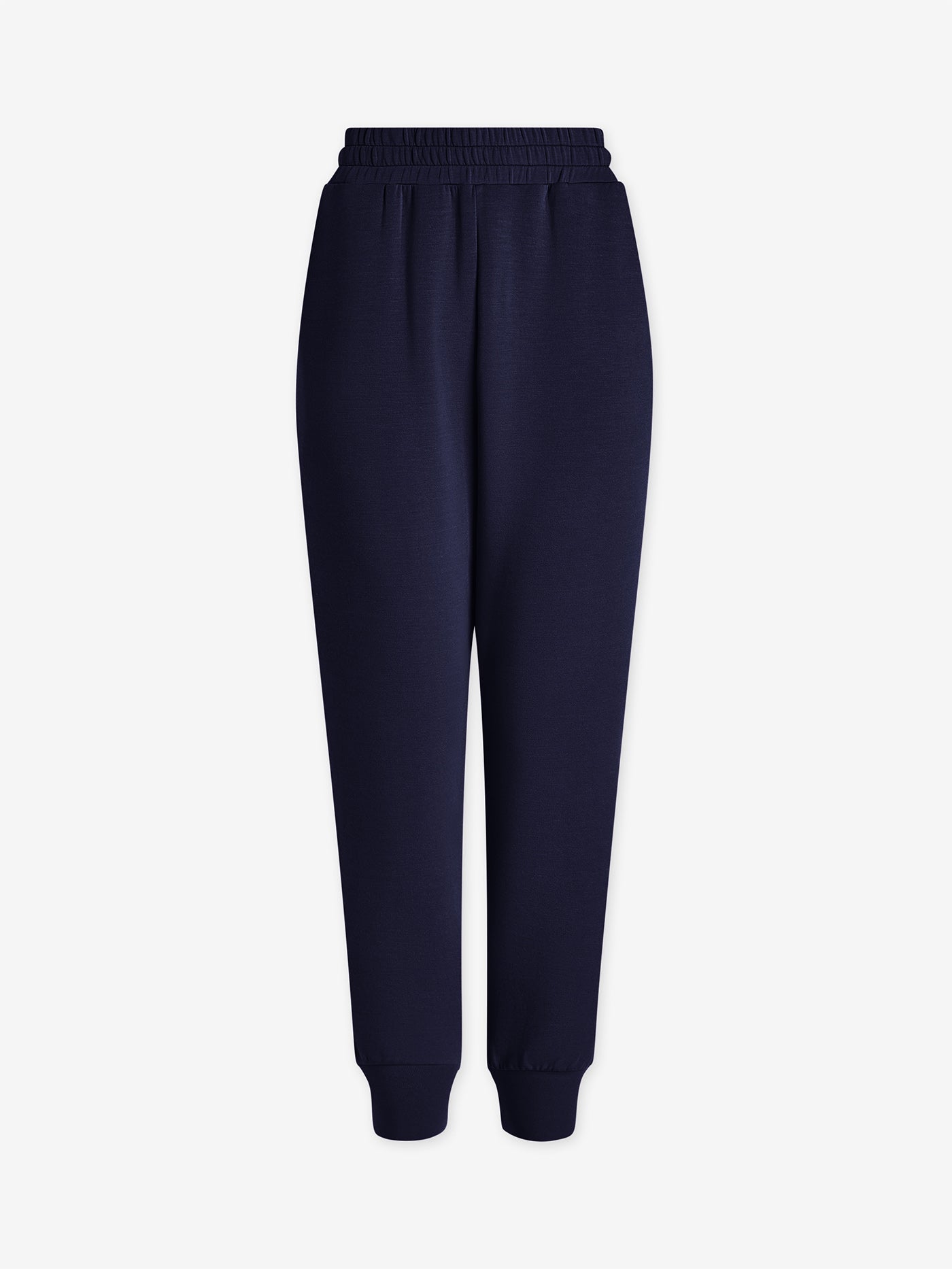 Varley The Slim Cuff Pant 25 - Women's High Waist Tapered Ankle Pants in Blue Nights for Work, Office & Casual Wear